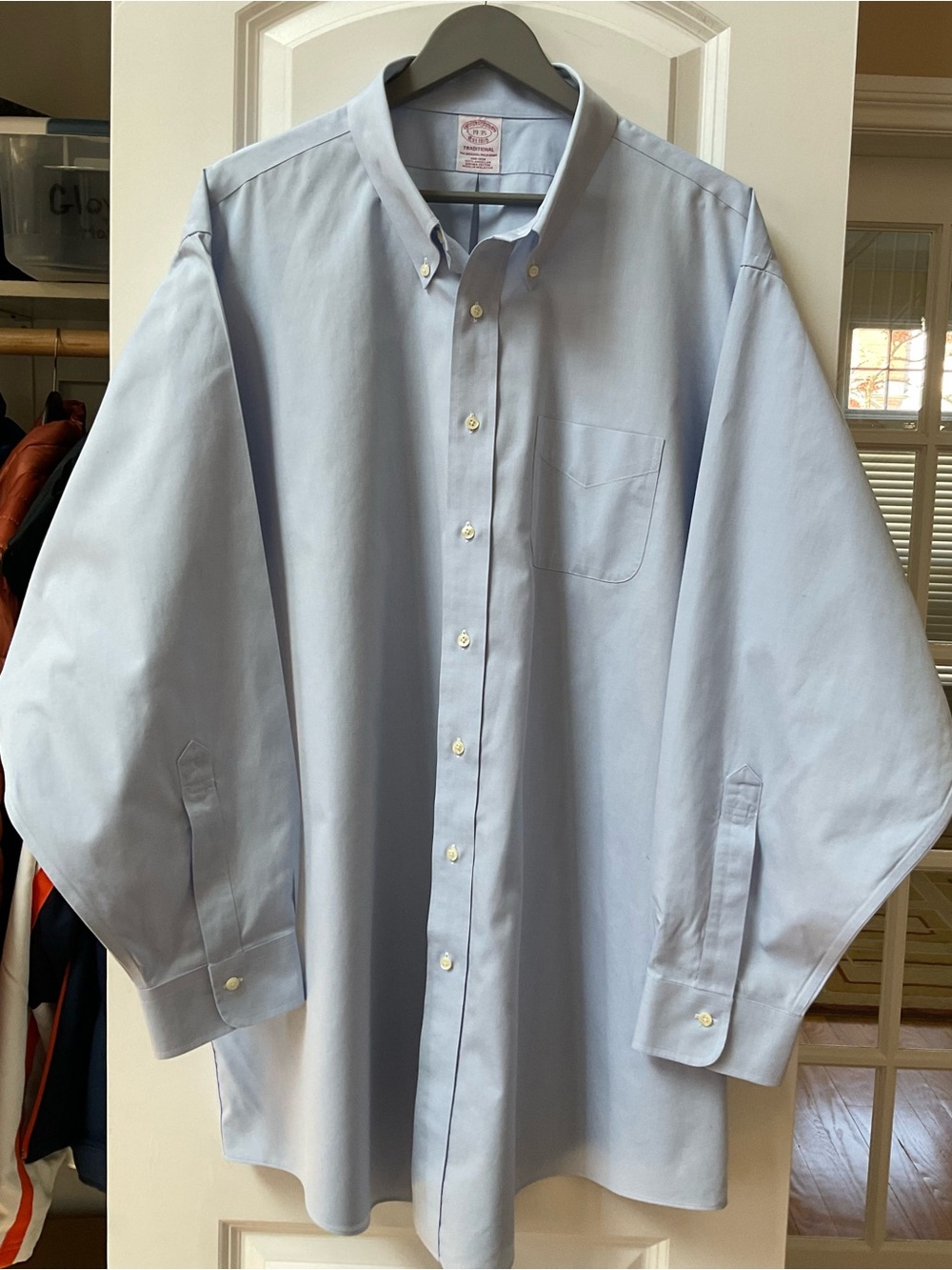 Brook Brothers Traditional Button Down Dress Shirt